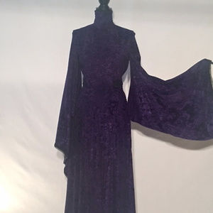 Crushed Velour Dress